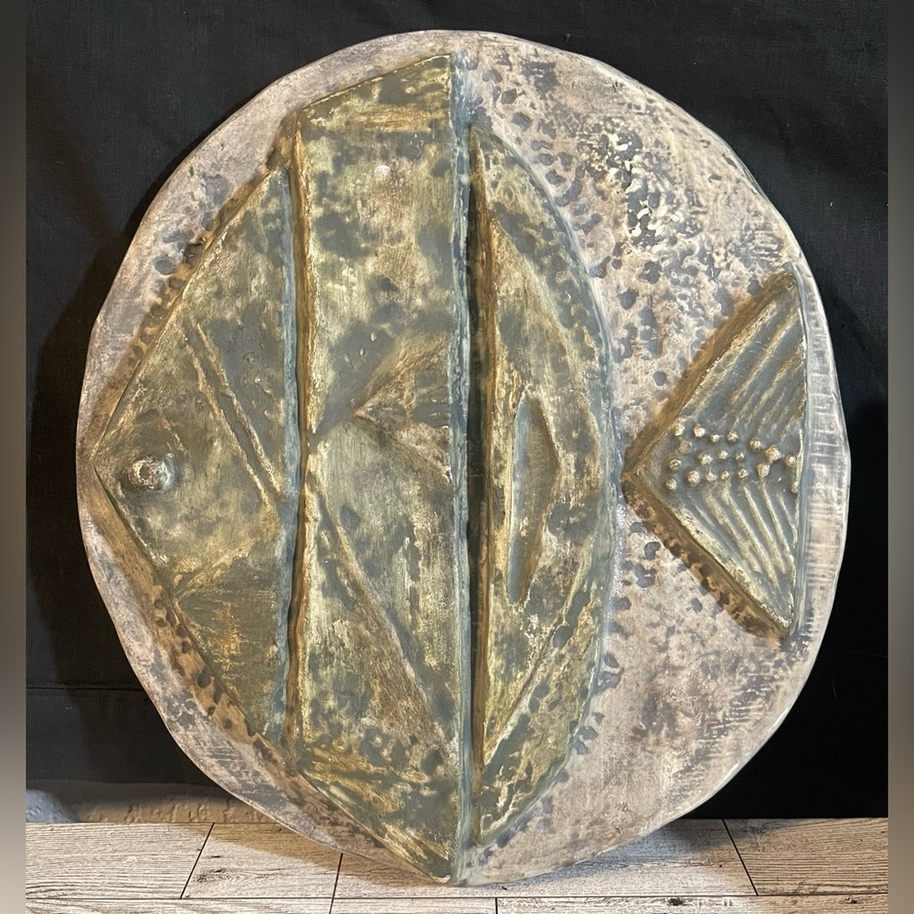 Plaster Fish Wall Art Decor